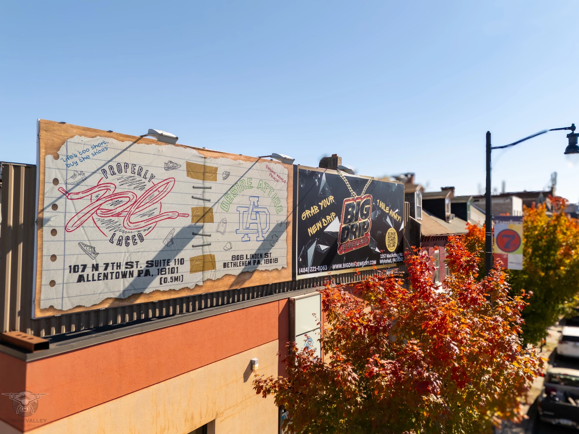 Commercial billboard and city media work